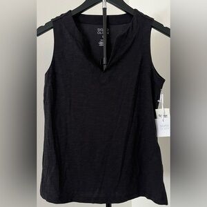 NWT Sigrid Olsen Sleeveless V-Neck Top | Minimal Chic | Size S